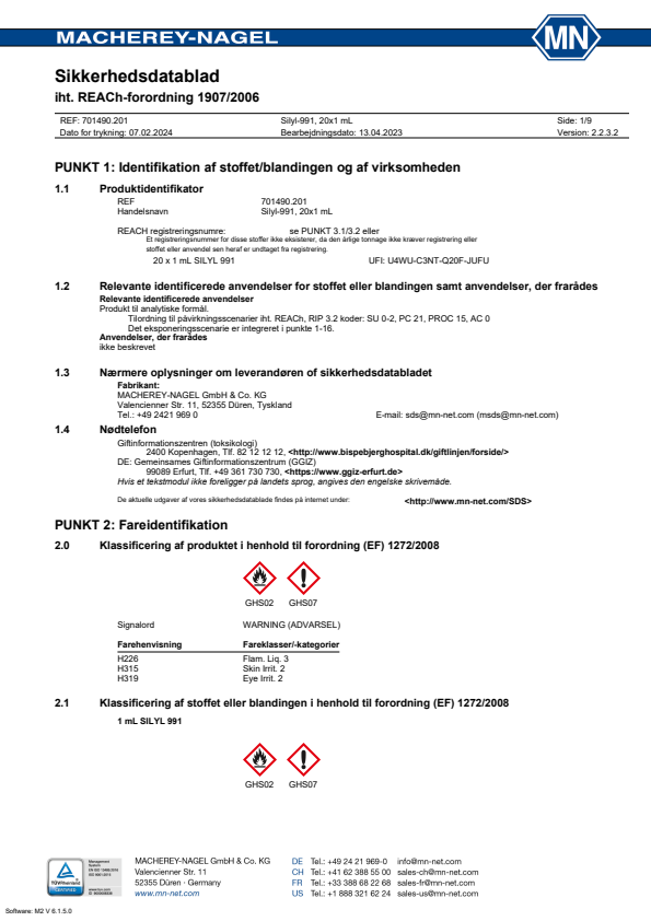 

Silyl 991, BSTFA TMCS (99 1), 20x1 ml


